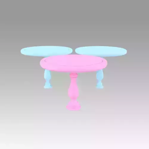 Cake Stands 3D model