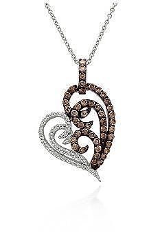 Three Heart Diamond Pendent 3D print model