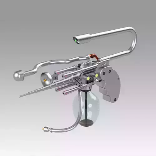 Reverberating Carbonizer with Mutate Capacity - MIB Weapon 3D print model