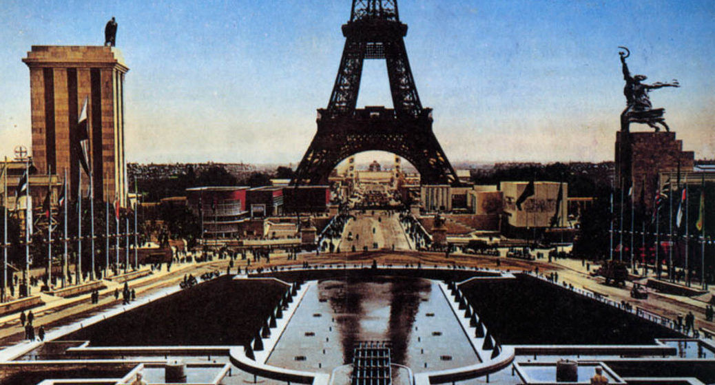 Nazi Germany Pavilion at the 1937 Paris International Exposition Low-poly 3D model_18