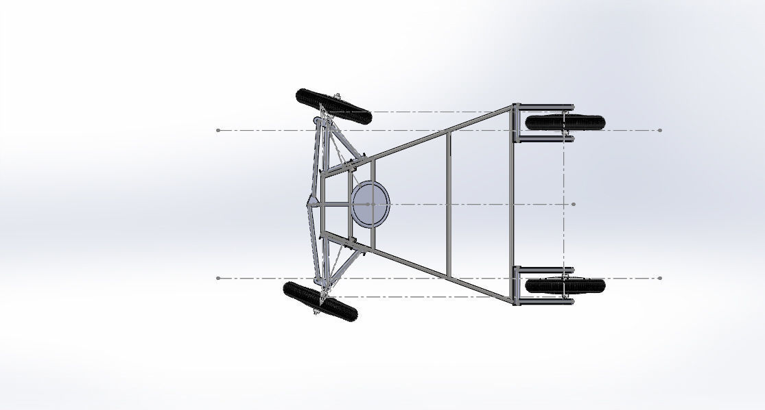 Universty electric car desing for efficiency racing 3D model_16