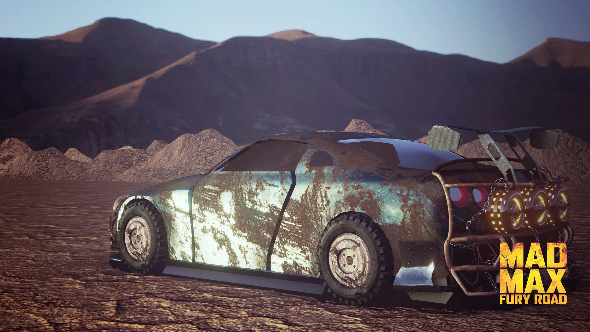 Concept Car and Animation 3D Model 3D model_4