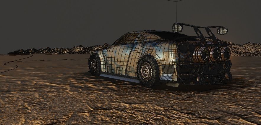 Concept Car and Animation 3D Model 3D model_10