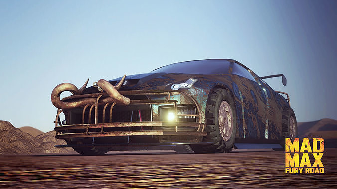 Concept Car and Animation 3D Model 3D model