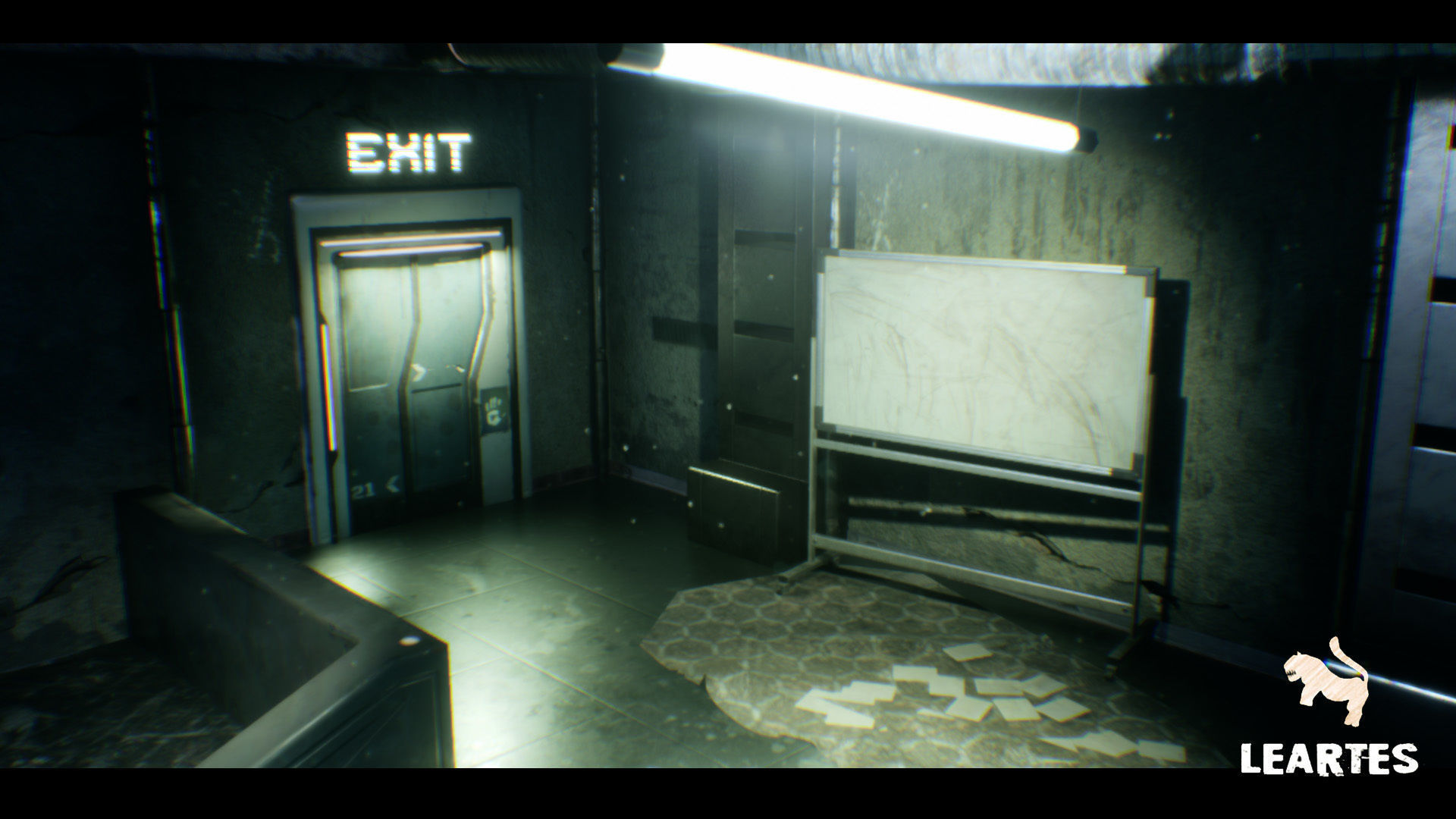 CyberPunk  Sci - Fi Apartment Interior Environment Kitbash Low-poly 3D model_4