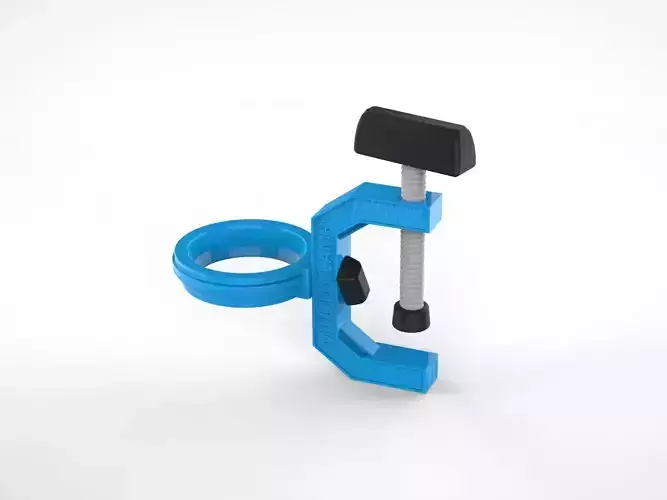Multi-purpose Clamp Drink Holder 3D print model
