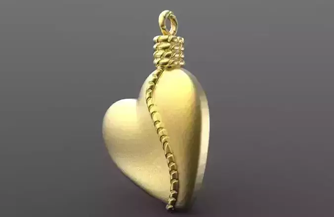 Heart pendant 13