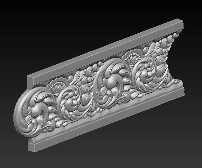 Decorative Marble 7 3D Model 3D print model_1