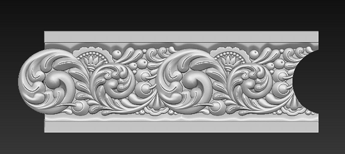 Decorative Marble 7 3D Model 3D print model_2