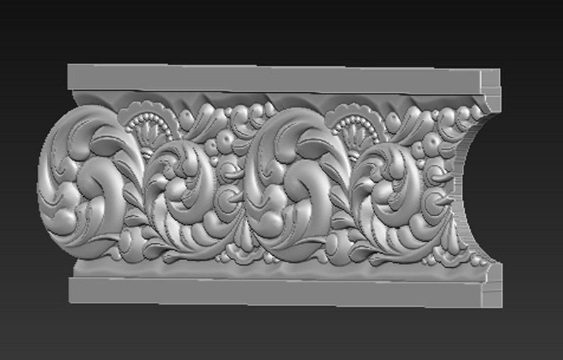 Decorative Marble 7 3D Model 3D print model_3