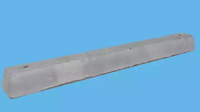 Parking Lot Curb - Game Ready