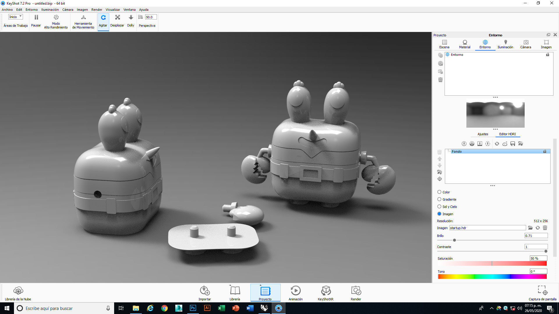 Mr Krabs Funko Toy 3D print model_5