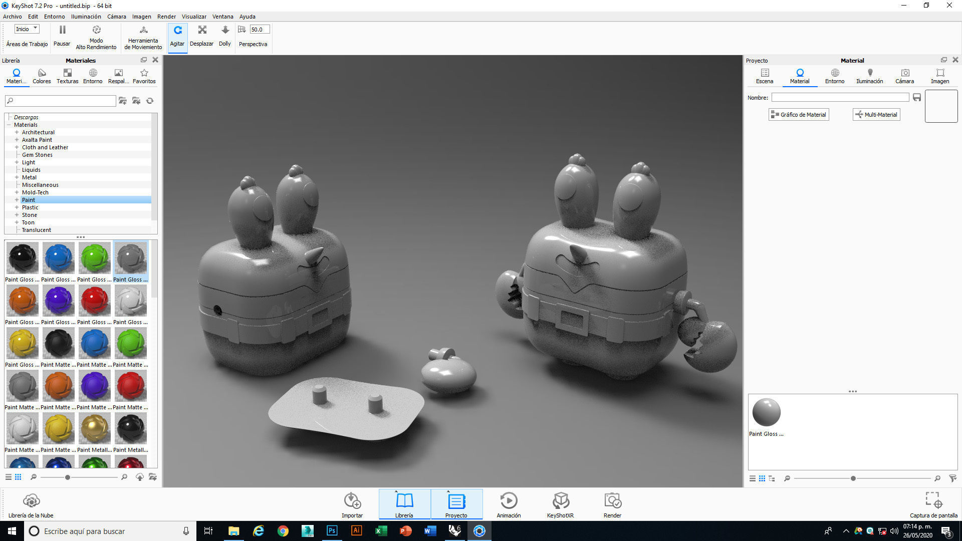 Mr Krabs Funko Toy 3D print model_4