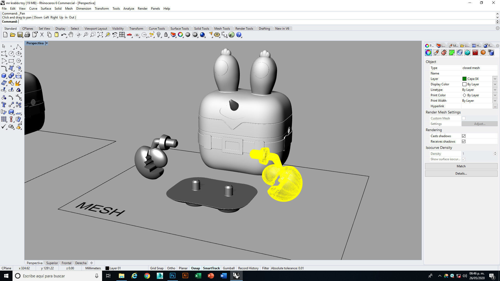 Mr Krabs Funko Toy 3D print model_15