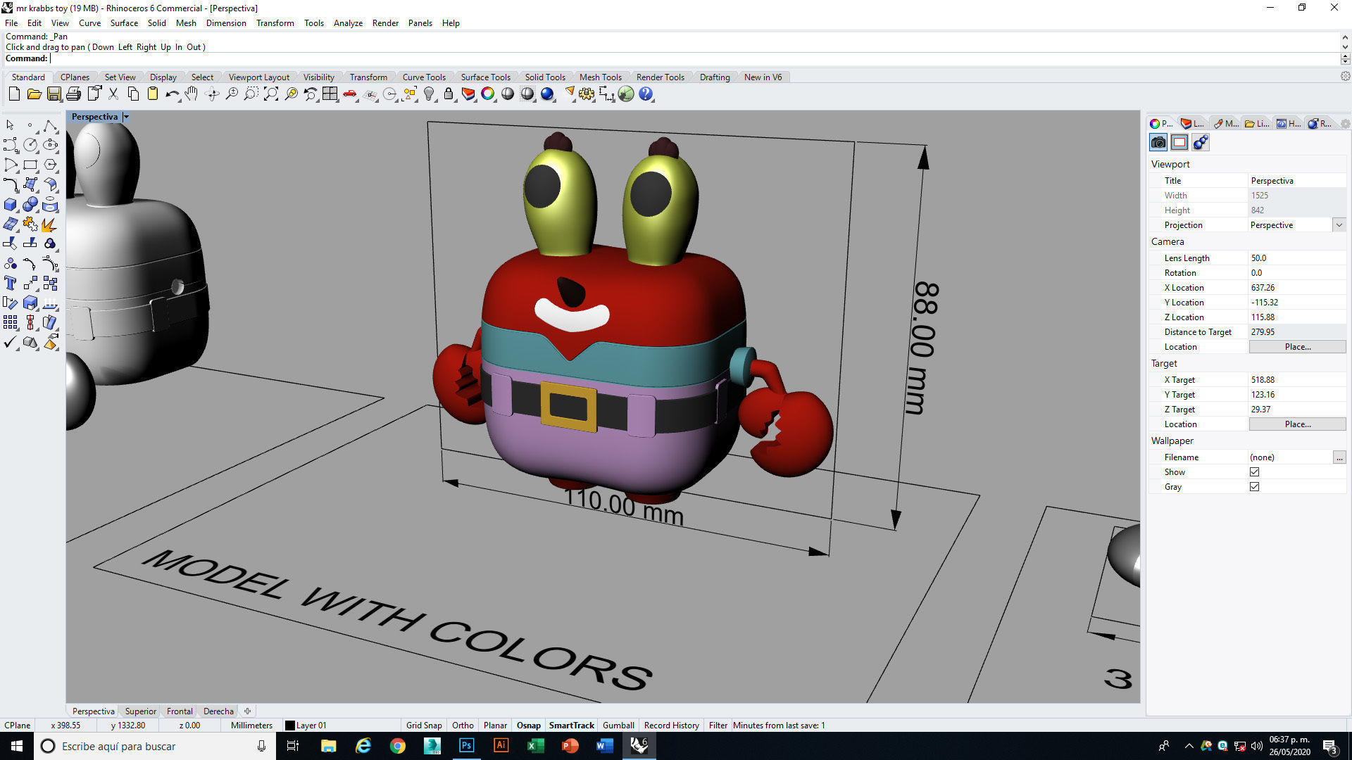 Mr Krabs Funko Toy 3D print model_13