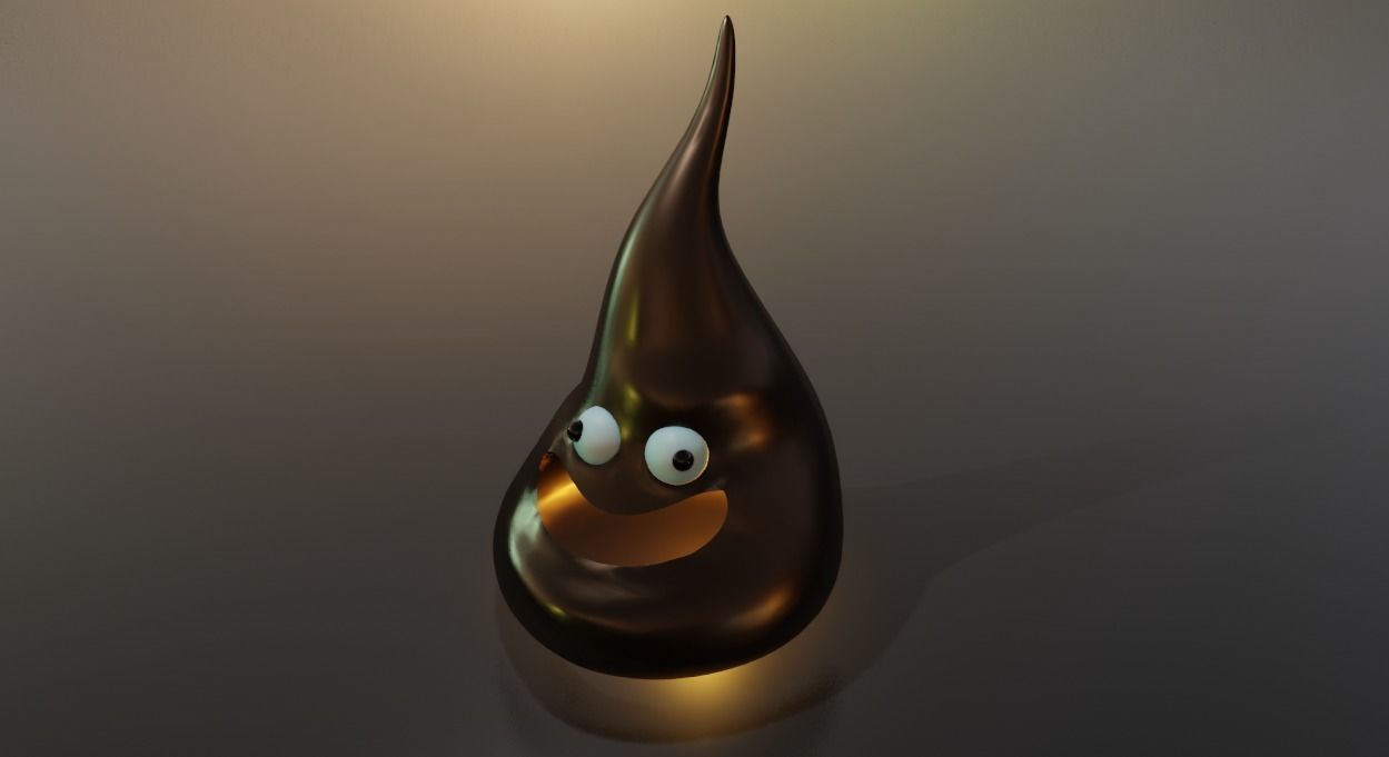 Popo Lamp 3D print model_3