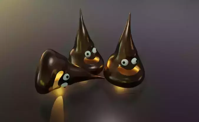 Popo Lamp 3D print model
