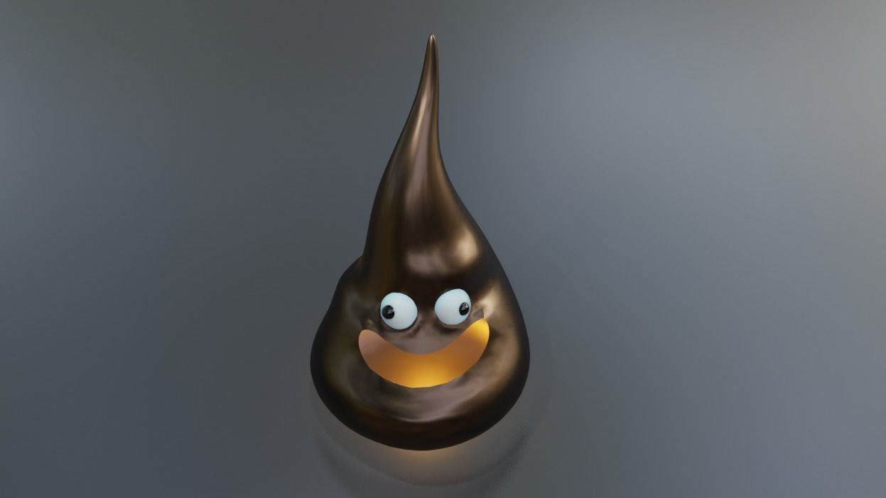 Popo Lamp 3D print model_2