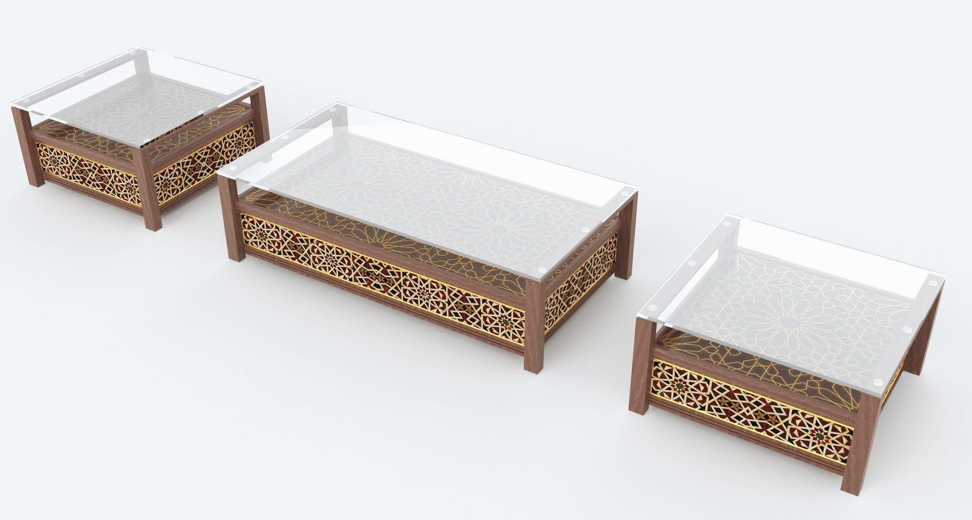 Arabic Tables 3D Model Collection CGTrader