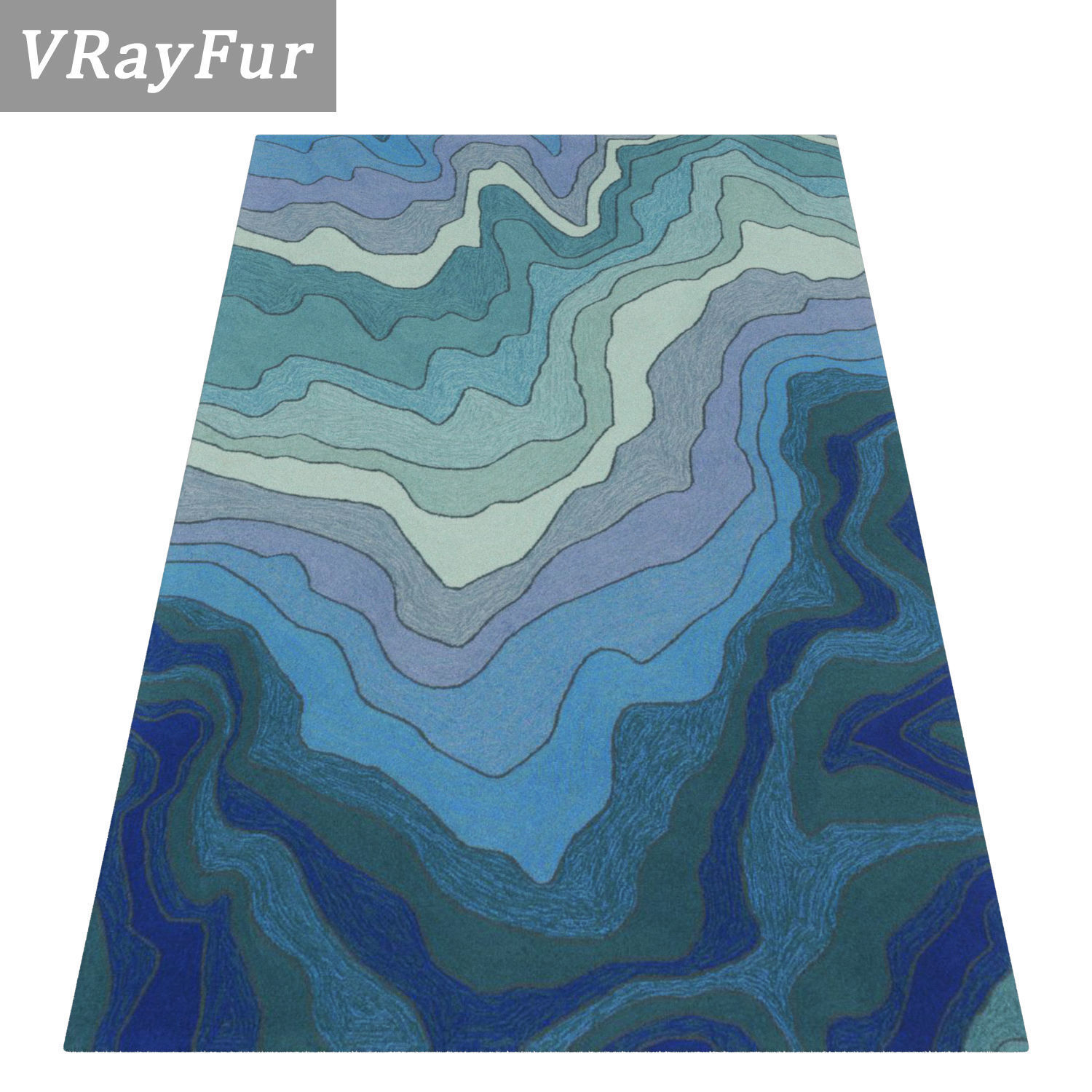 Rug Set 810 3D model_2