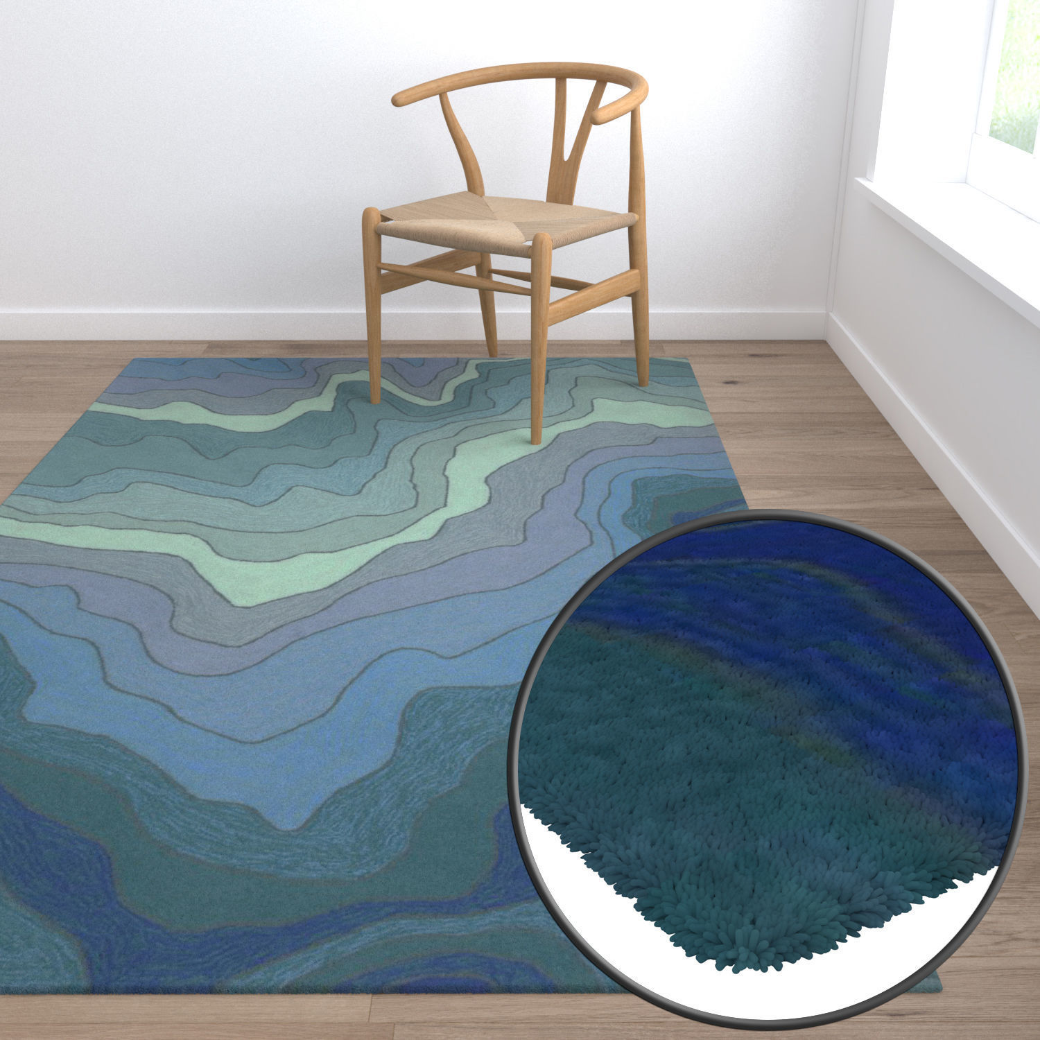 Rug Set 810 3D model_5