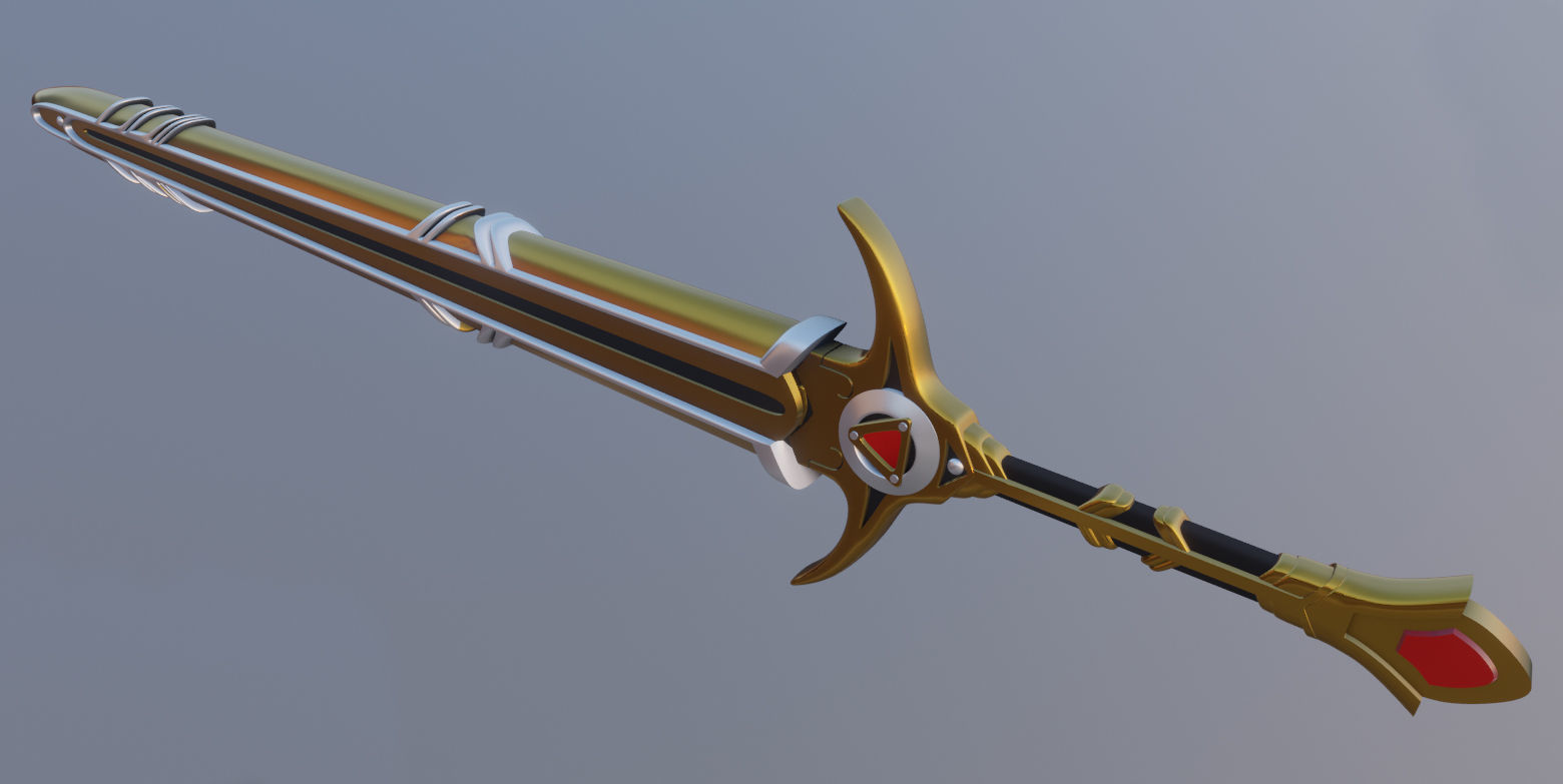 Garo Sword 3D  3D print model_2