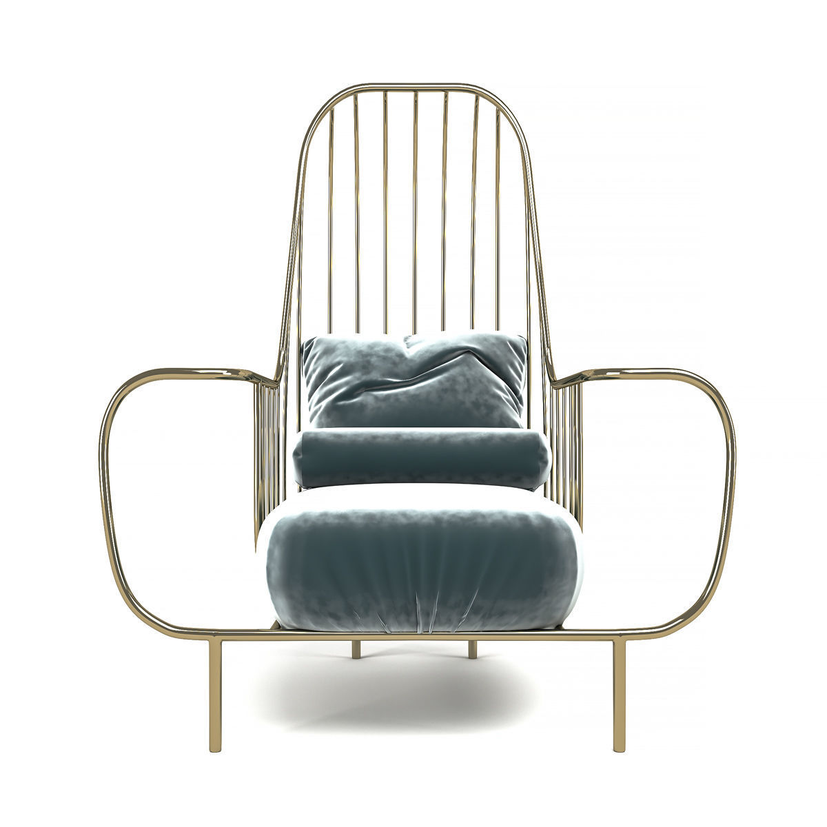 Bessa Armchair 3D model_2