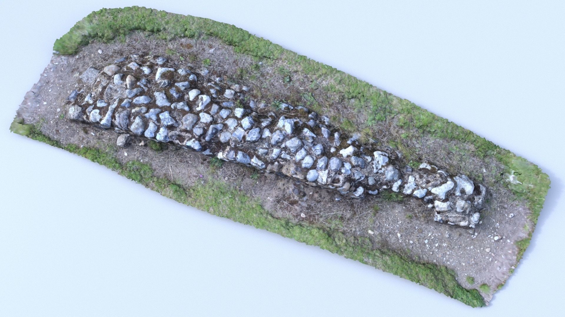 Castle Ruin 2 - Photoscanned 3D Model 3D model_2