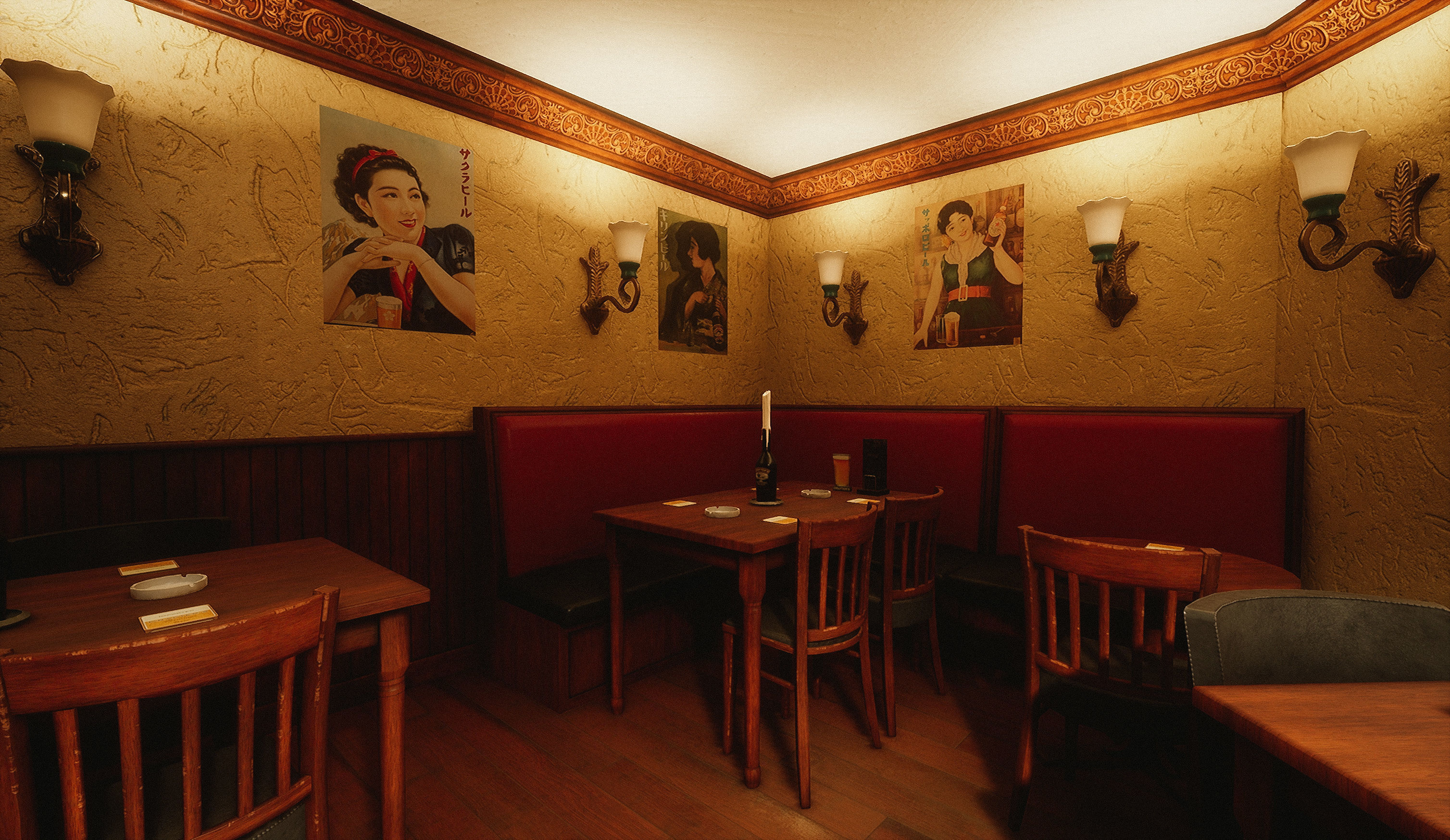 Irish Pub Pack - 92 Unique PBR Game Ready Models Low-poly 3D model_6