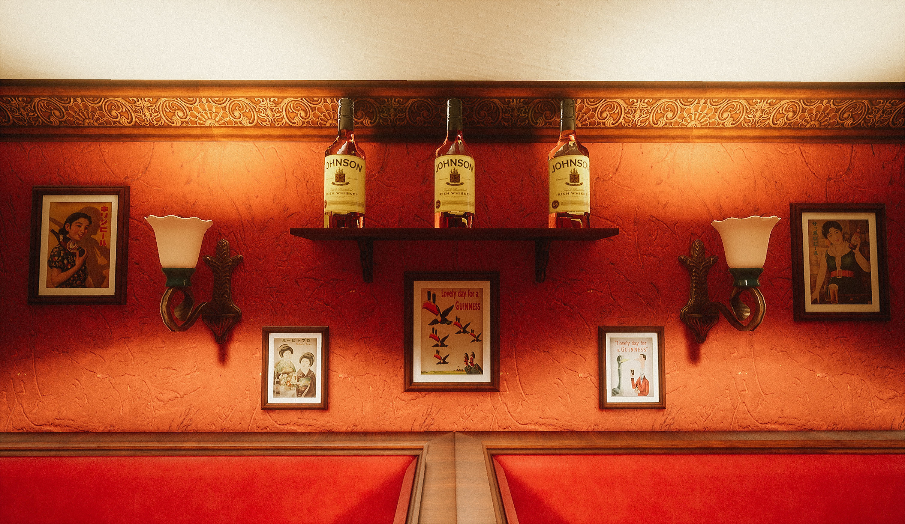 Irish Pub Pack - 92 Unique PBR Game Ready Models Low-poly 3D model_3