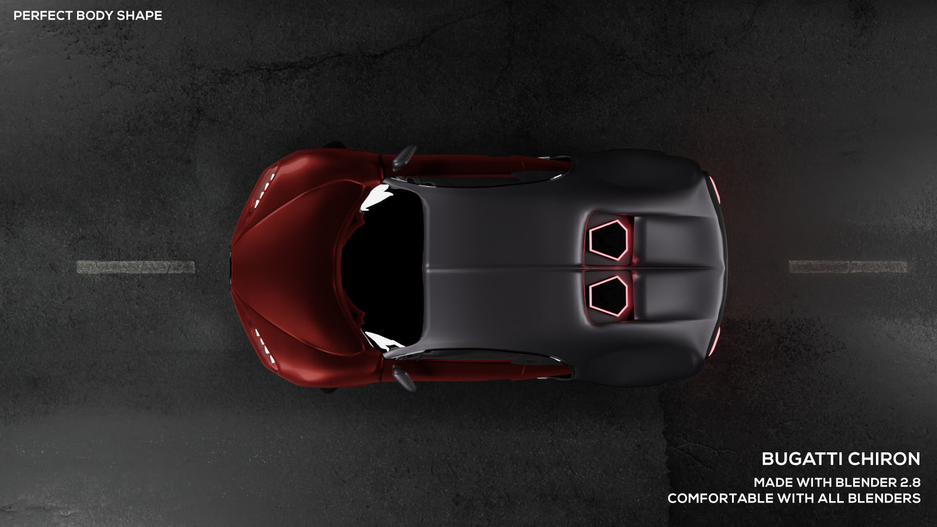 Bugatti Chiron 3D model 3D model_2