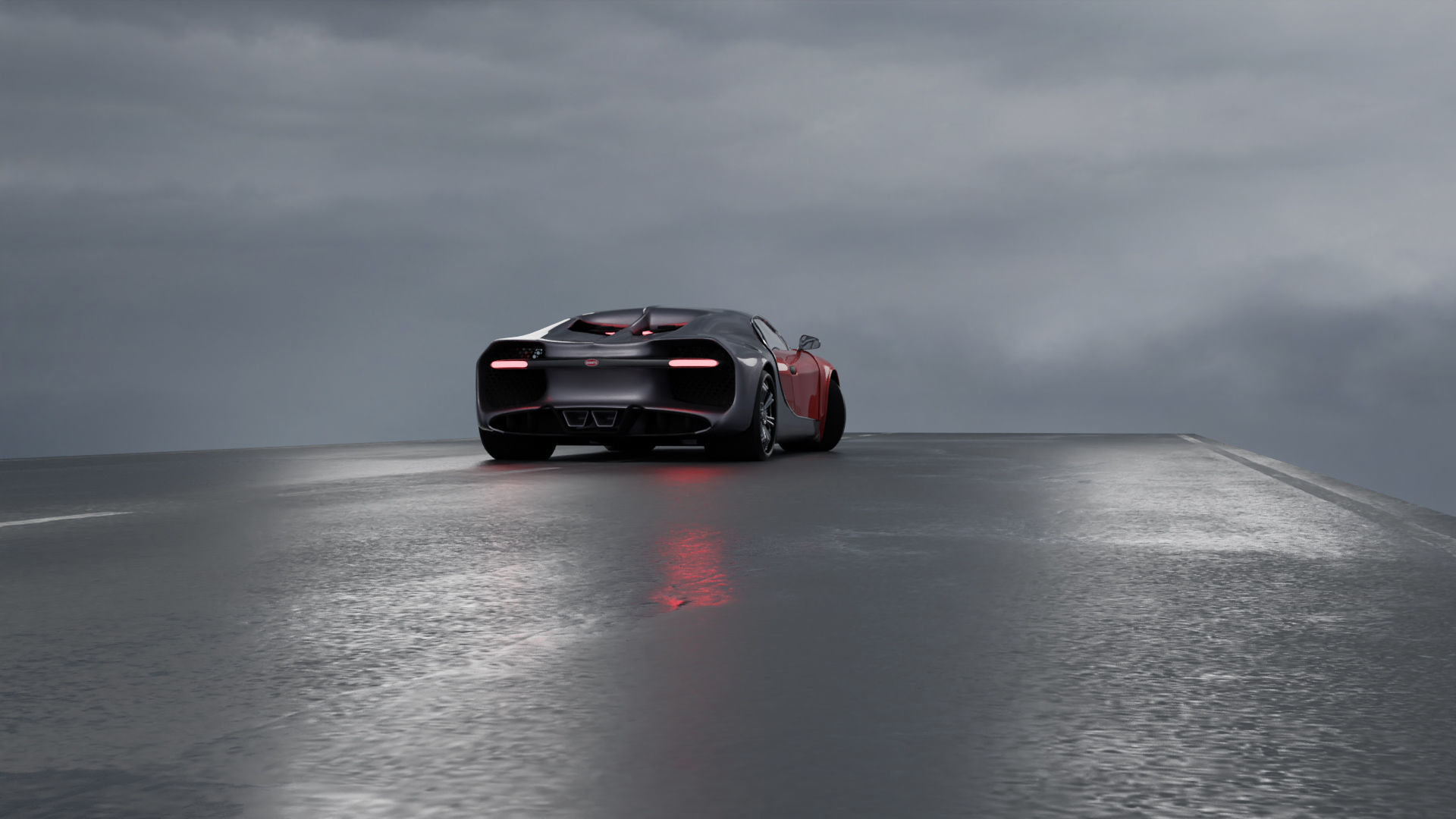 Bugatti Chiron 3D model 3D model_5