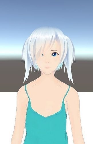 Unity Humanoid Model Anime003 Free 3D model
