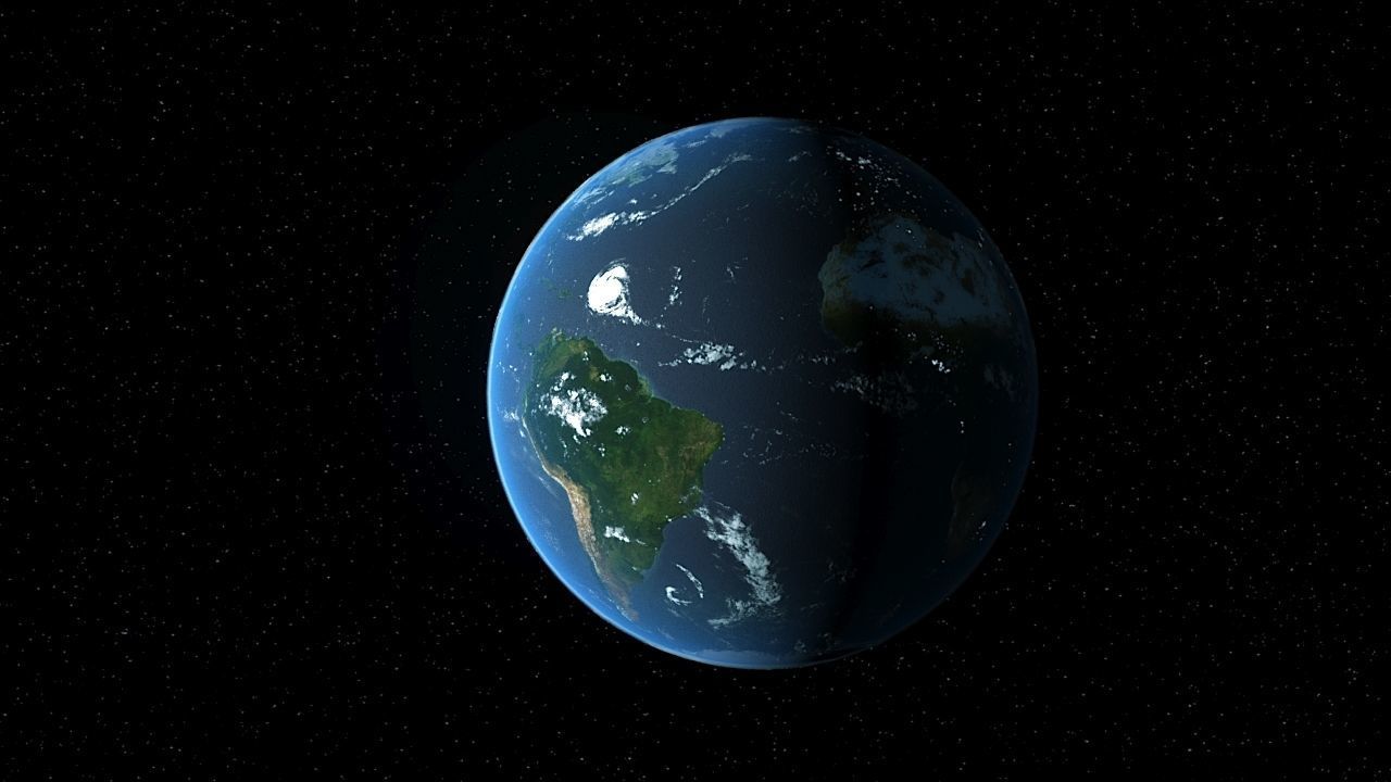 Earth 3d max corona rander 3D model_21