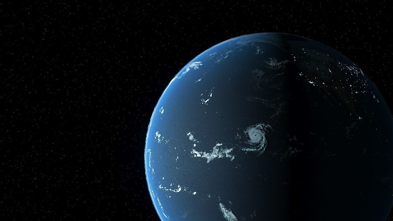 Earth 3d max corona rander 3D model_34