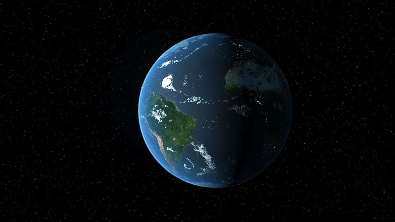 Earth 3d max corona rander 3D model_20