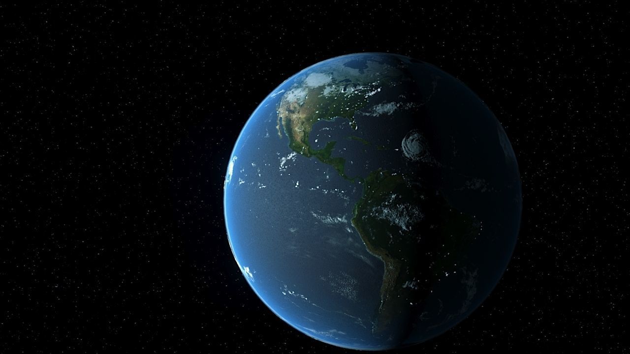 Earth 3d max corona rander 3D model_28