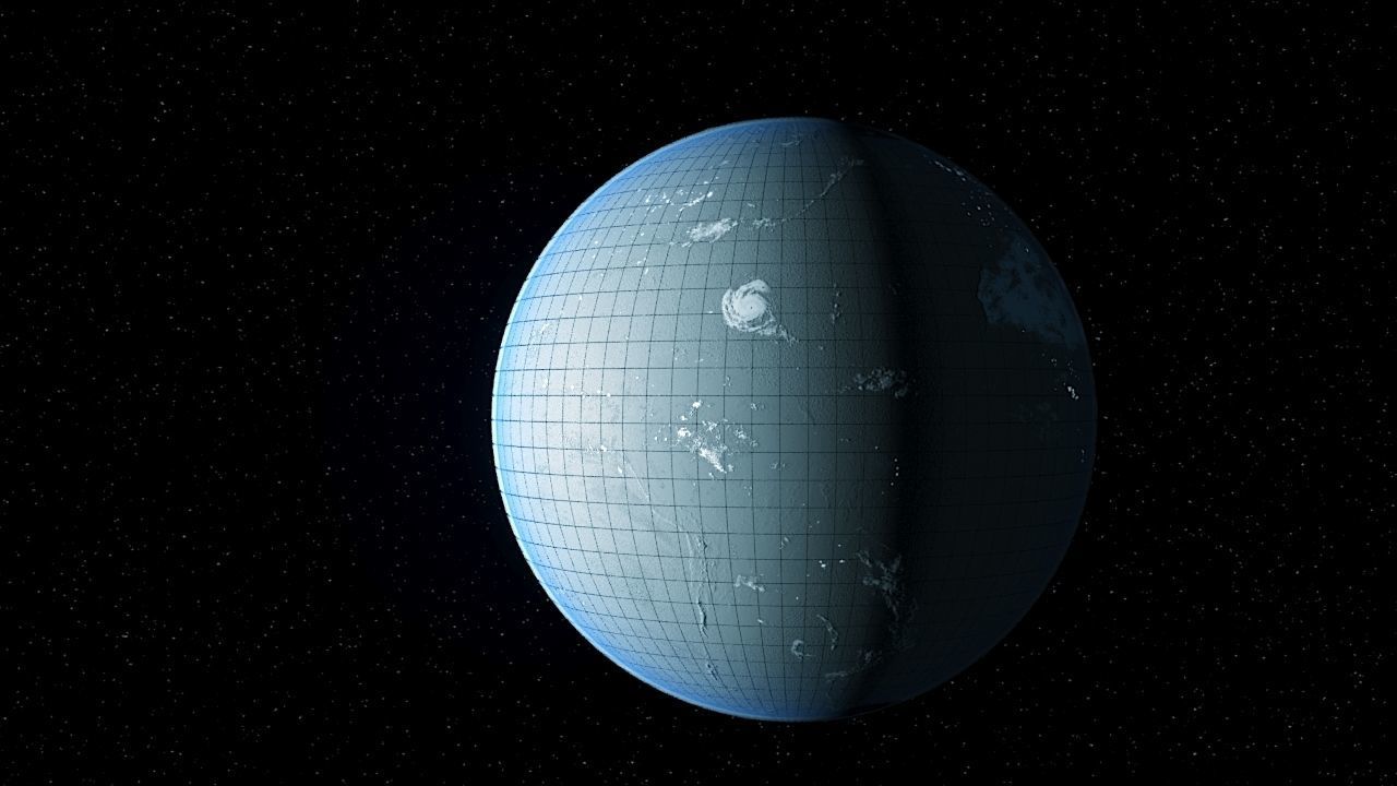 Earth 3d max corona rander 3D model_12