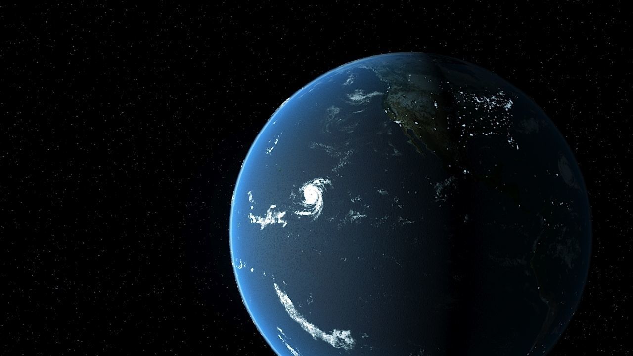 Earth 3d max corona rander 3D model_33