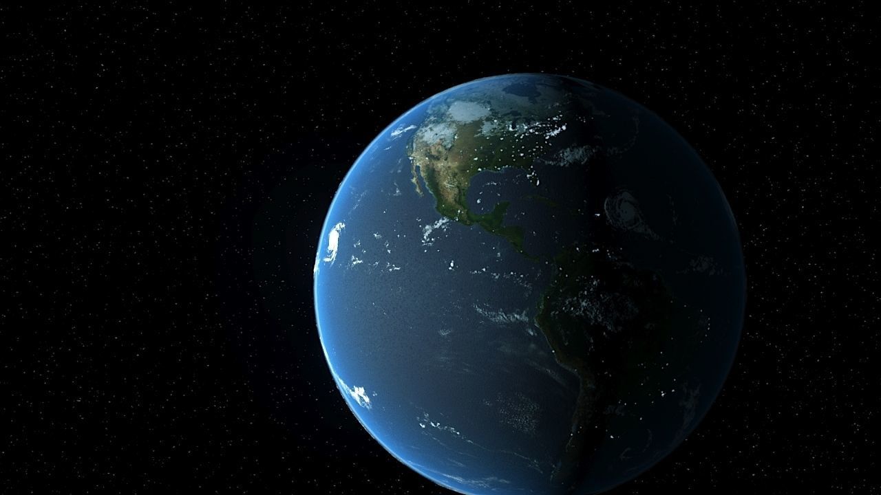 Earth 3d max corona rander 3D model_29