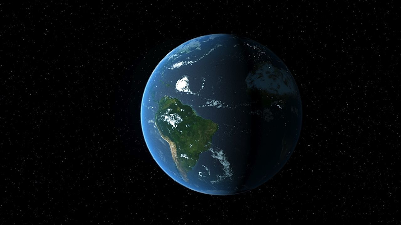 Earth 3d max corona rander 3D model_22