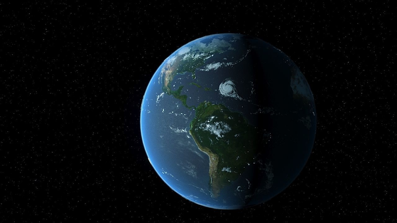 Earth 3d max corona rander 3D model_26