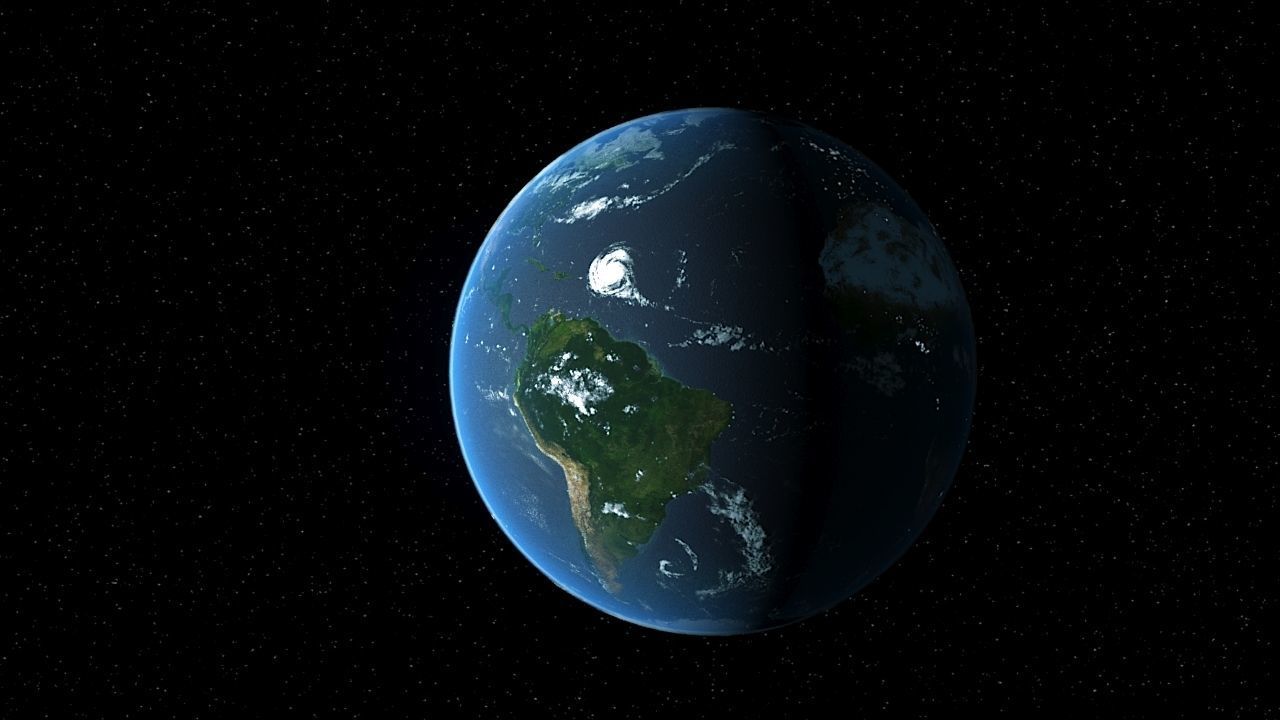 Earth 3d max corona rander 3D model_23
