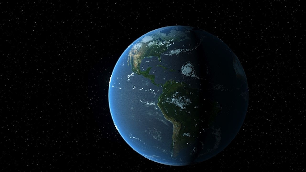 Earth 3d max corona rander 3D model_27