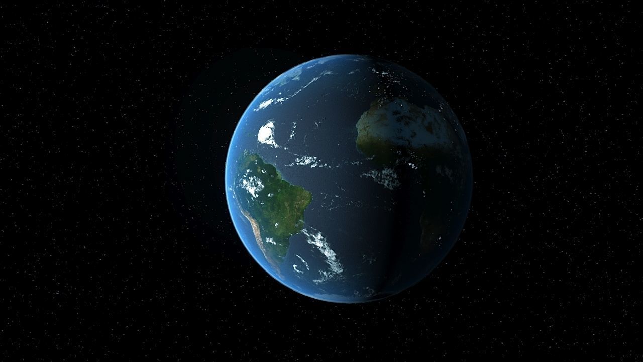 Earth 3d max corona rander 3D model_19