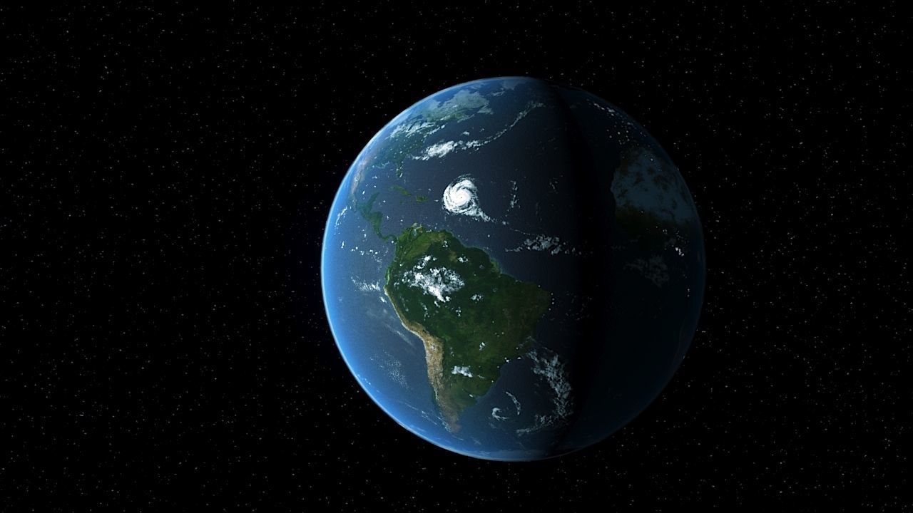 Earth 3d max corona rander 3D model_24