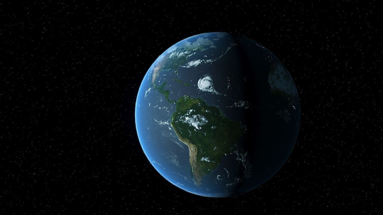 Earth 3d max corona rander 3D model_25