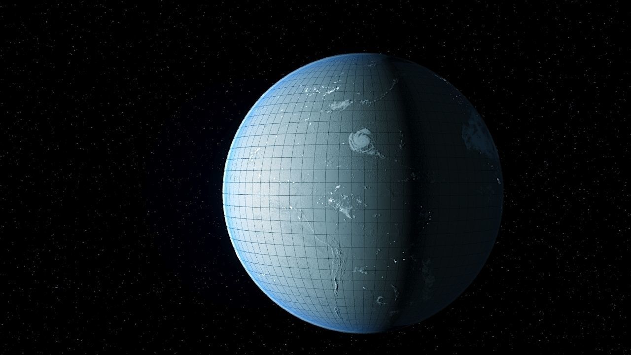 Earth 3d max corona rander 3D model_13
