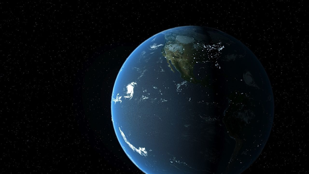 Earth 3d max corona rander 3D model_31