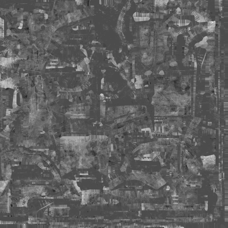 Cyberpunk car concept Low-poly 3D model_41